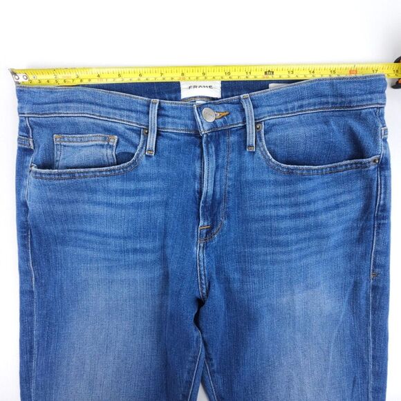 FRAME L'Homme Slim Jeans Jaden 34x32 Minimal Quiet Luxury Old Money Essential - Picture 3 of 8